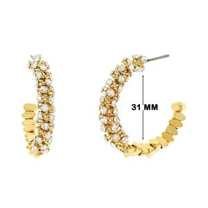Argola em Strass