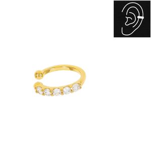 Piercing Fake com Zircônias