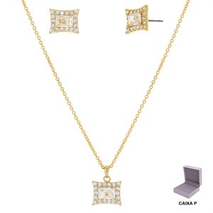 Conjunto Cravejado