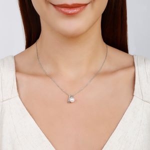 Colar com Pingente de Pérola