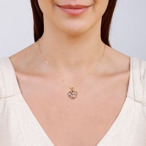 Colar com Pingente Coração