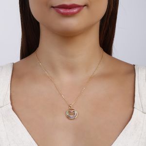 Colar com Pingente Coração