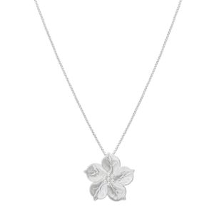 Colar com Pingente de Flor