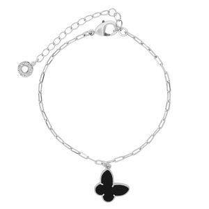 Pulseira com Pingente de Borboleta