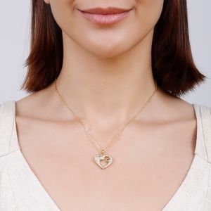 Colar com Pingente de Coração