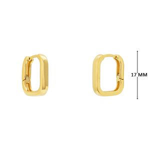 Mini Argola Quadrada