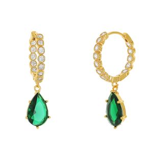 Mini Argola com Zircônias