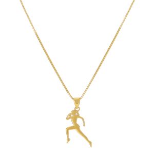 Colar com Pingente "Corrida"