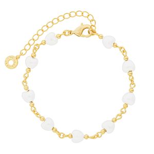 Pulseira com Corações