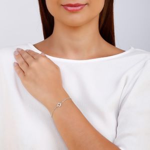 Pulseira com Detalhe em Zircônias