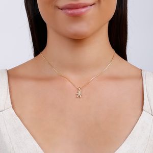Colar com Pingente de "Filho"