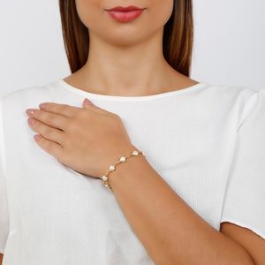 Pulseira com Corações