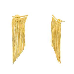 Ear Jacket com Franja