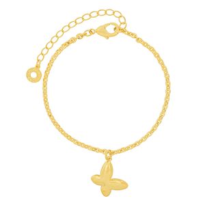 Pulseira com Pingente de Borboleta