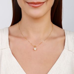 Colar com Pingente de Coração