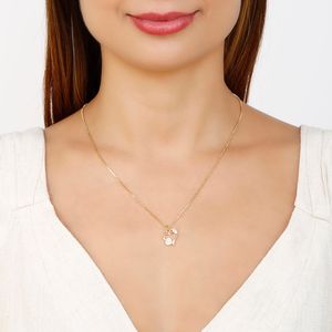 Colar com Pingente de Coração