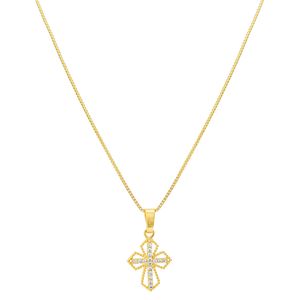 Colar com Pingente de Crucifixo