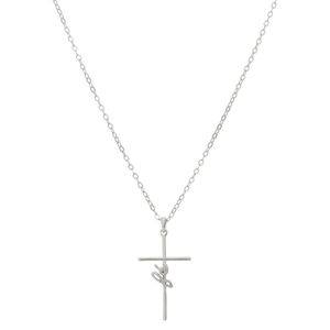Colar com Pingente de Crucifixo