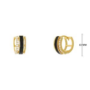 Mini Argola Esmaltada