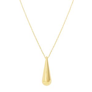Colar com Pingente de Gota