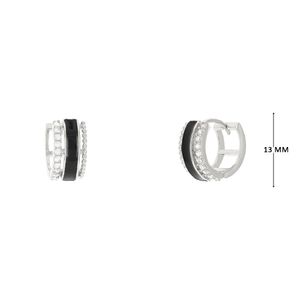 Mini Argola Esmaltada