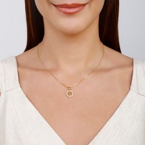Colar com Pingente de Árvore da Vida