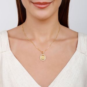 Colar com Medalha de São Bento