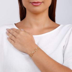 Pulseira com Corações