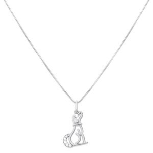Colar com Pingente de Cachorro