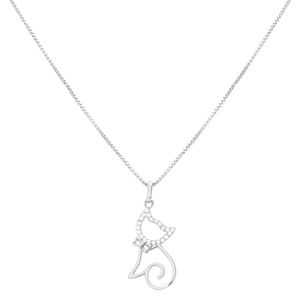 Colar com Pingente de "Gato"