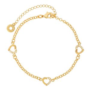 Pulseira com Corações