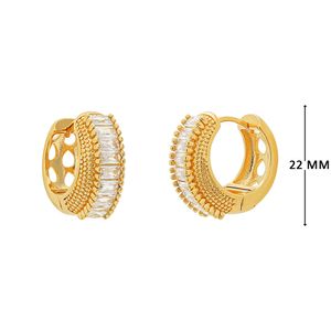 Mini Argola com Zircônias