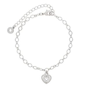 Pulseira com Coração