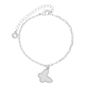 Pulseira com Pingente de Borboleta