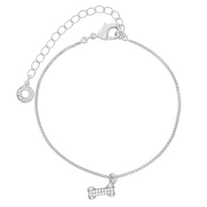 Pulseira com Pingente de "Ossinho"