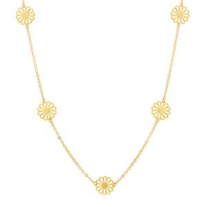 Colar com Flores