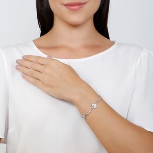 Pulseira com Corações