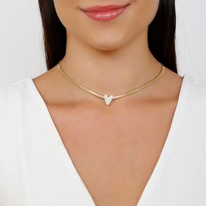 Gargantilha com Coração