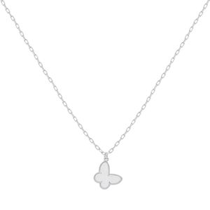 Colar com Pingente de Borboleta