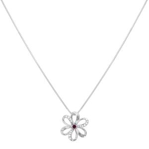 Colar com Pingente de Flor