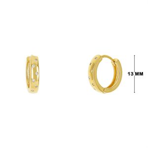 Mini Argola com Zircônias