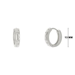 Mini Argola com Zircônias