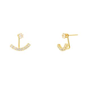 Ear Jacket com Zircônias