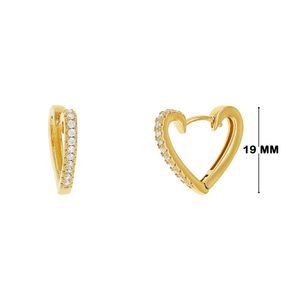 Mini Argola com Zircônias