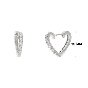 Mini Argola com Zircônias