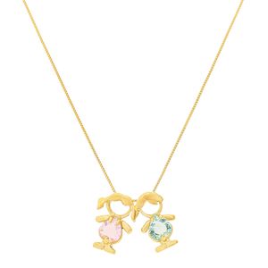 Colar com Pingente "Filhos"