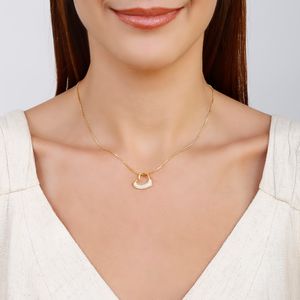 Colar com Pingente de Coração