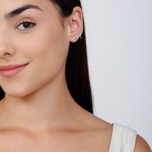 Ear Cuff com Zircônias