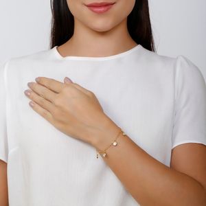 Pulseira de Corrente Cadeado