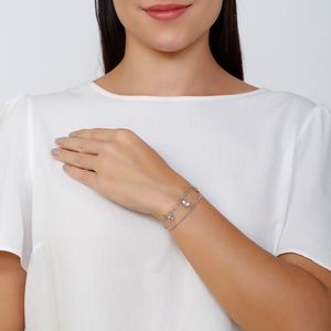 Pulseira com Corações